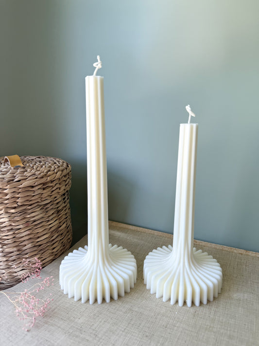 Solo Stria Pillar Candle