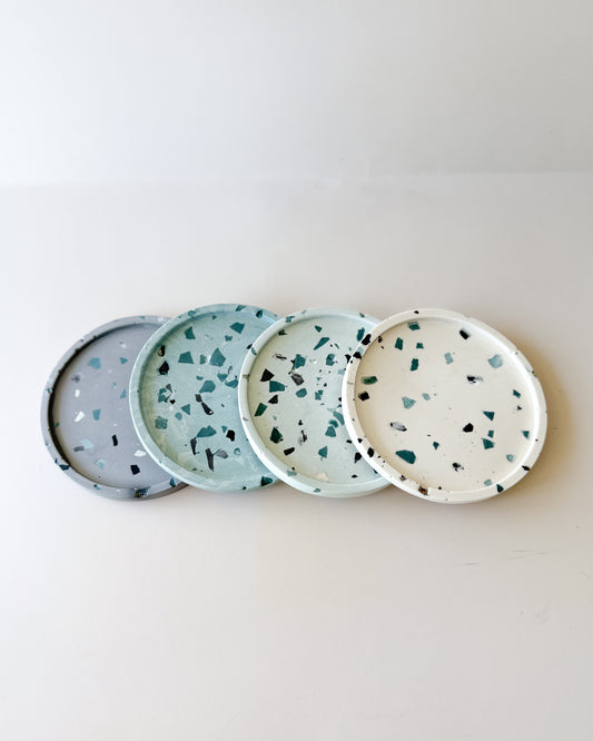 Poolside Terrazzo Coasters