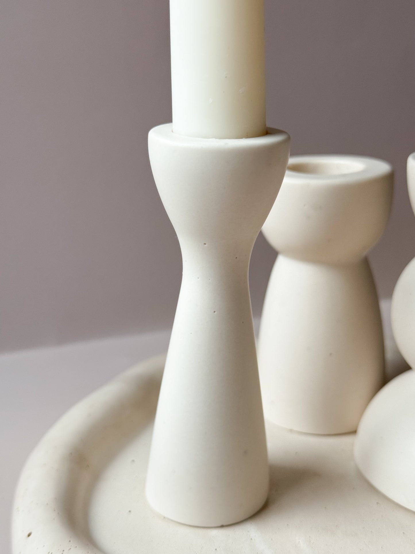 Wabi-Sabi Taper Candle Holders