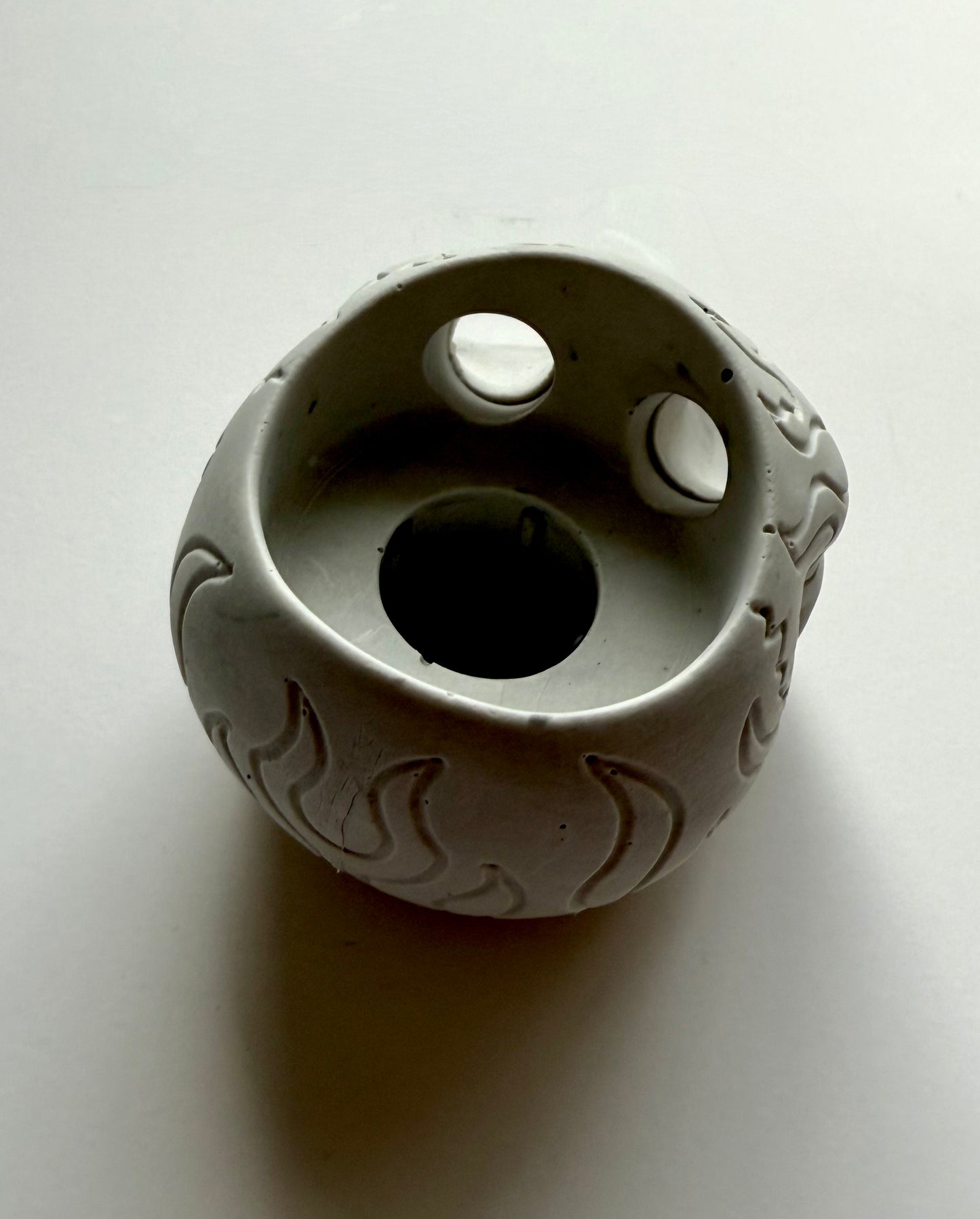 Skull Candle Holder