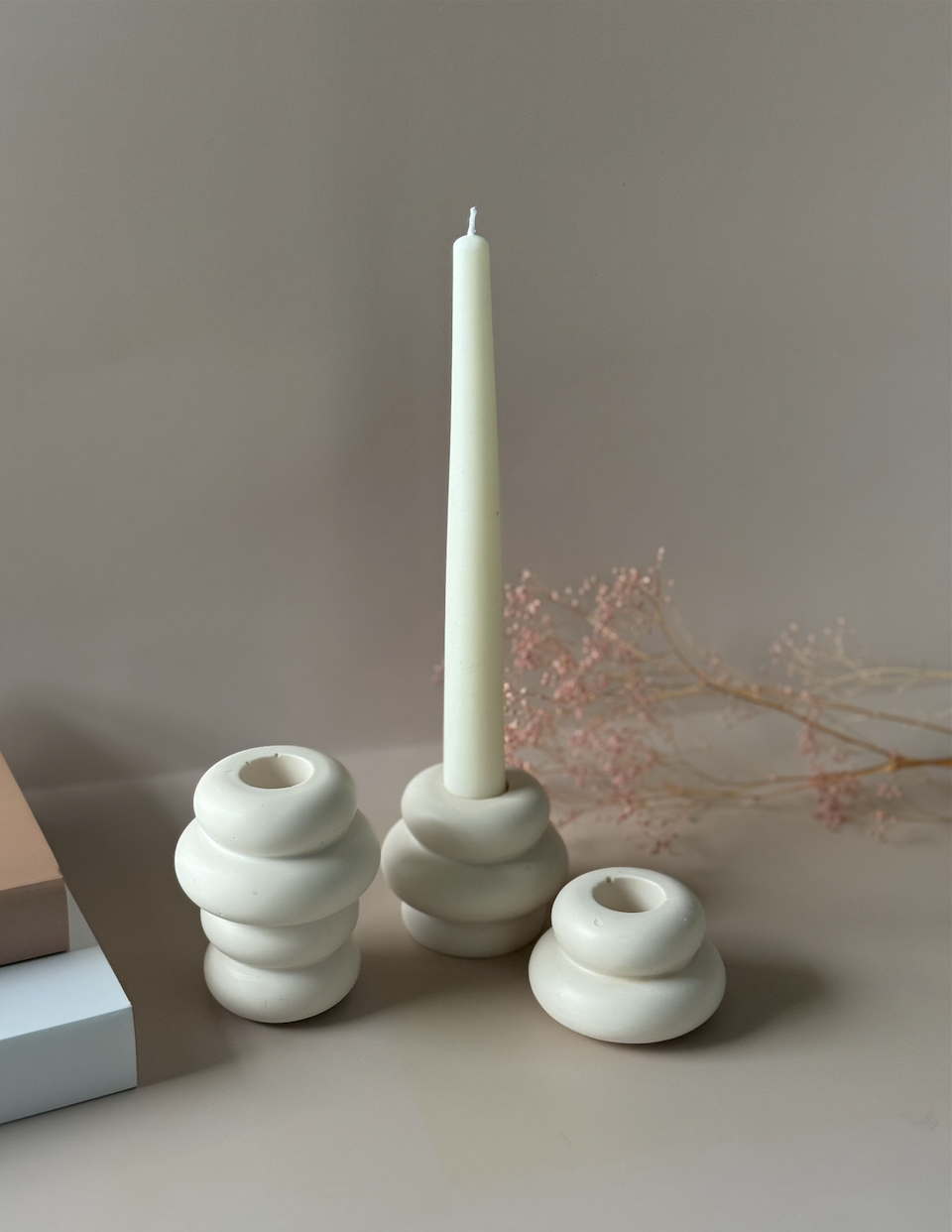 Cloud Taper Candle Holder